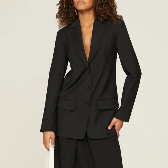 SOLD Tibi Tropical Wool Western Blazer - Picture 12 of 13